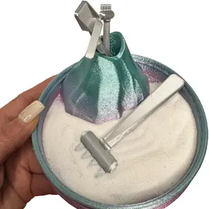 Zen Sand Kit - Original Design, Durable & Playful for Collectors & Collectible Collectives, Includes Smooth Sand, Stylish Tray & Special Tools