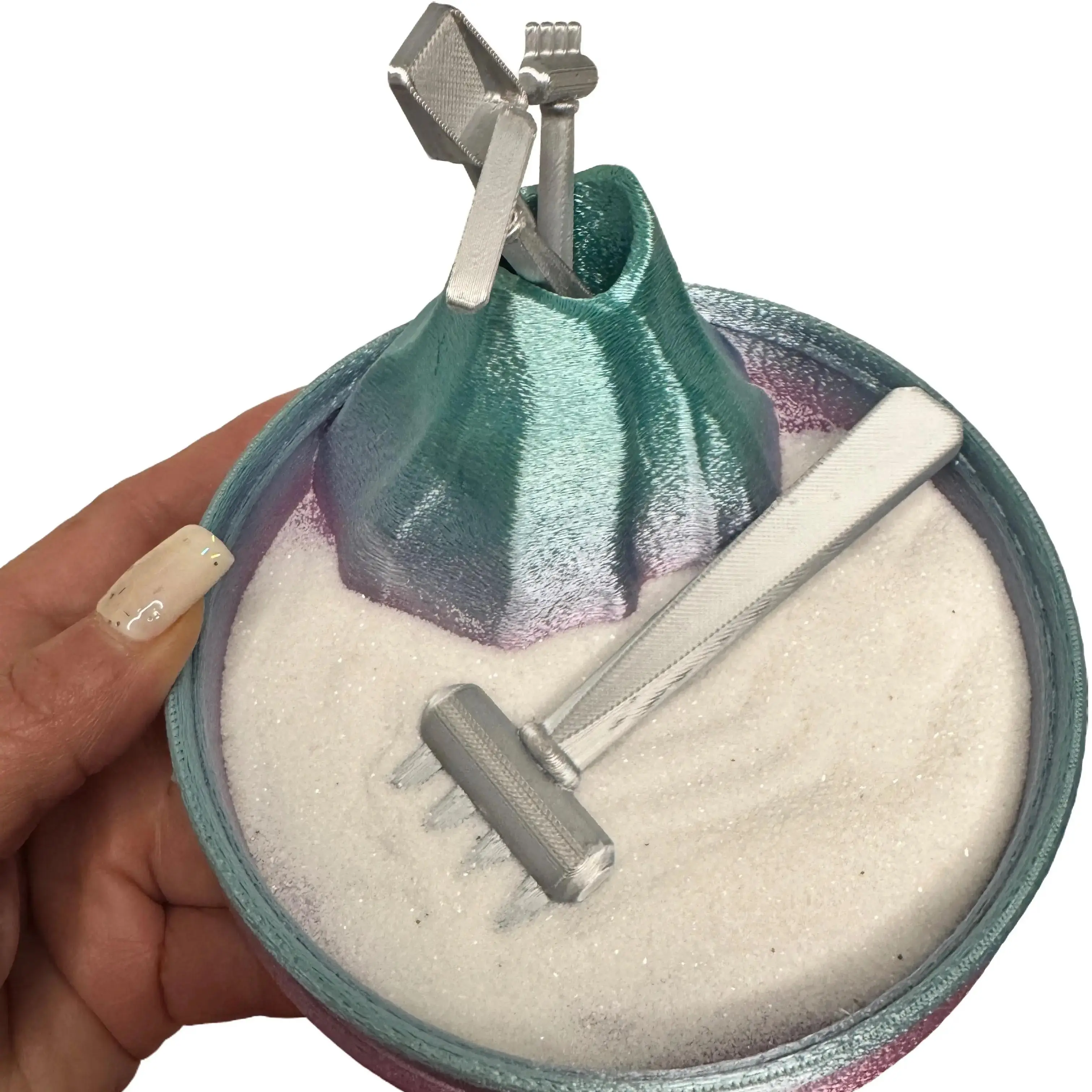 Zen Sand Kit - Original Design, Durable & Playful for Collectors & Collectible Collectives, Includes Smooth Sand, Stylish Tray & Special Tools