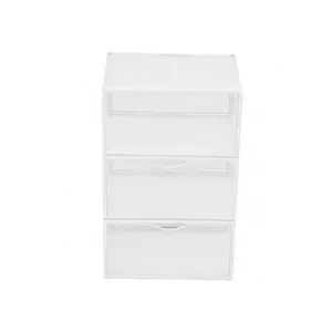 Special sale  6 Piece Plastic Transparent Shoe Box With Side Opening