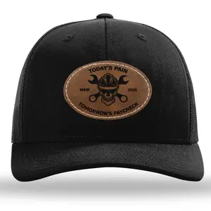 Leather Patch Hat - Today's Pain