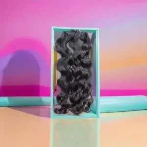 Raw Cambodian Wavy Bulk Hair Install Included