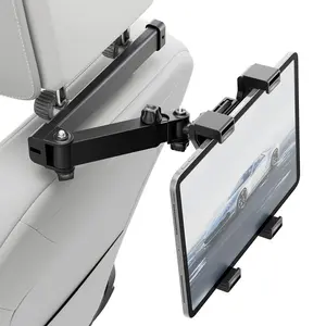 OHLPRO Tablet Holder for Car Headrest, [ Adjustable Extension Arm] iPad Car Mount for Back Seat, Road Trip Essentials for Kids, for 5-13" Like iPad Pro, Air, Mini, Galaxy, Fire HD Tablet