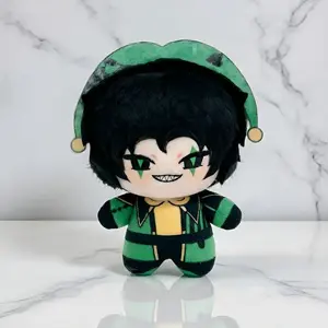 Cute Pierrot Plush Toy, Circus Game Doll, Cotton Candy Mascot, Ugly Clown Soft Hanging Decoration, Adorable Collectible, Huggable Stuffed Animal