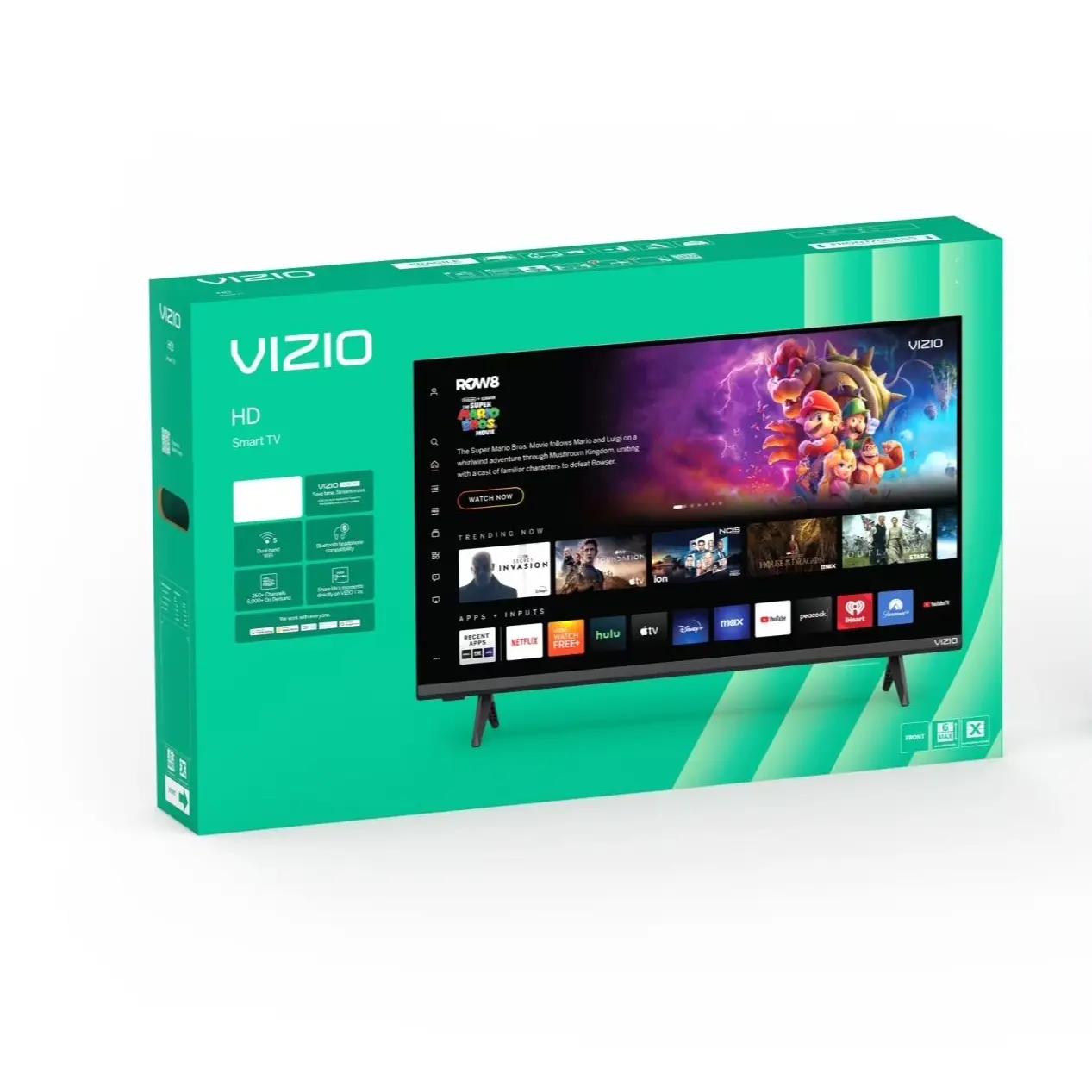 VIZIO 32" HD 720p Smart LED Television - Bluetooth, WiFi, VIZIO OS, DTS Virtual:X