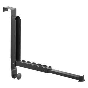 Sorbus Over Door Hanger Foldable Heavy-Duty Space Saving Drying Rack with 6 Anti-Slip Hooks & Extended Towel Rod No Tool Assembly
