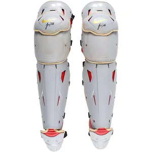 J.T. Realmuto Philadelphia Phillies Autographed Game-Used Gray Nike Shin Guards from the 2025 MLB Season - NF70450487-88 - Fanatics Authentic Certified
