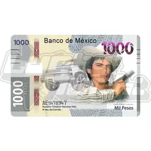 Chalino Sanchez Peso Debit Credit Card Sticker Skin