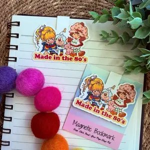 80’s Magnetic Bookmark