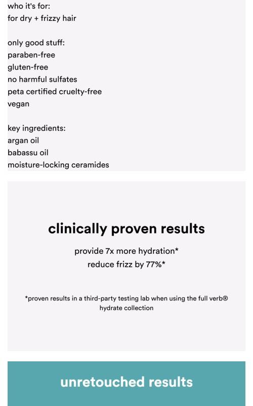 hydrate leave-in conditioner | a hydrating leave-in conditioner