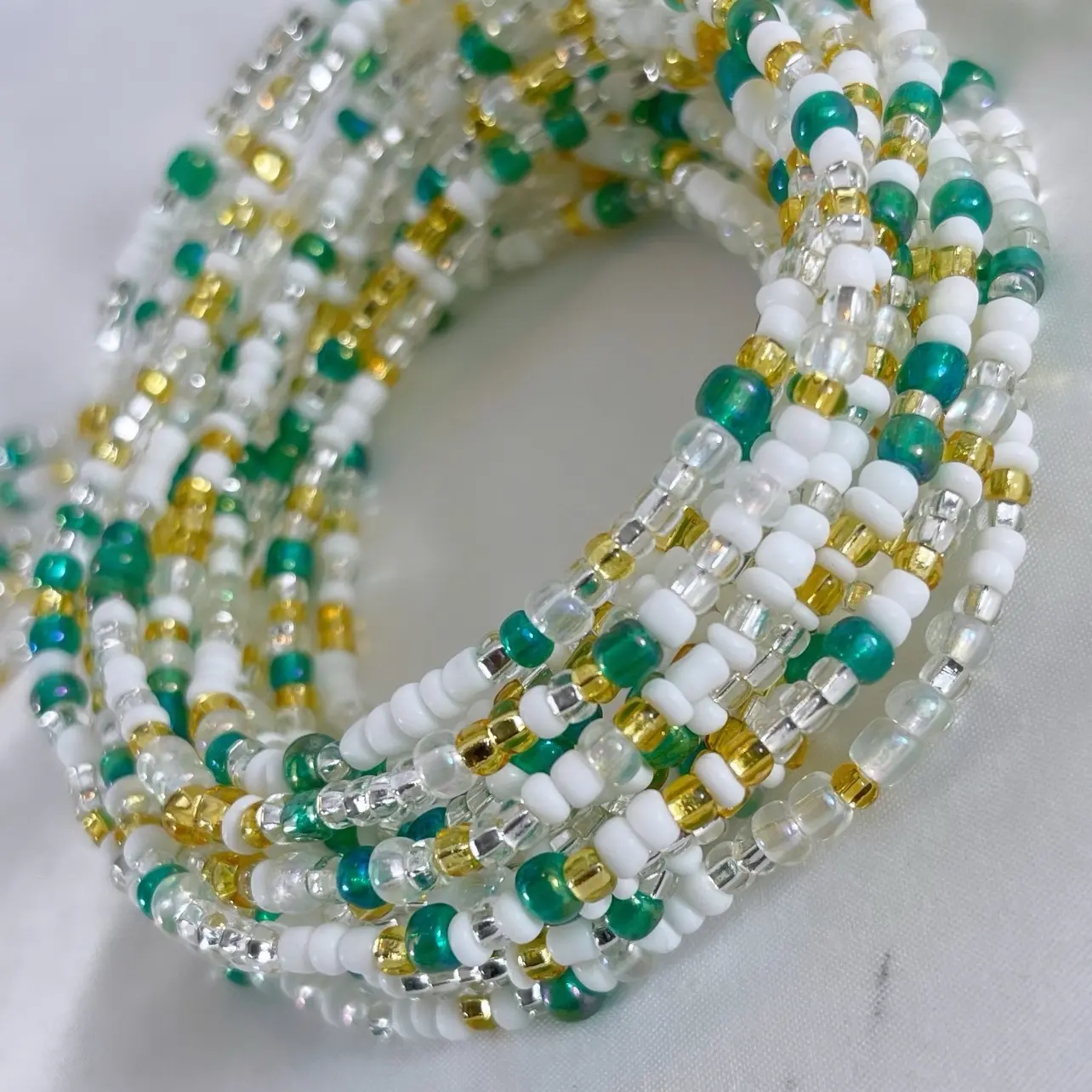 Amara Handcrafted Waist Bead - Tie On Strand