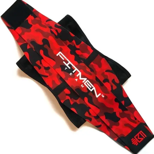 FITMENTEAM Camo Color Series Gym Belt: Ultimate Lifting Support & Waist Training for Men - Weightlifting belt