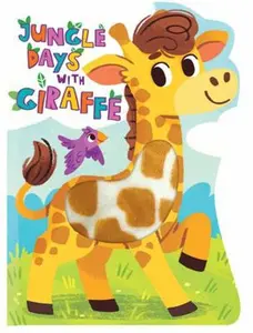USED-Jungle Days with Giraffe - Touch and Feel Board Book - Sensory Board Book (Touch & Feel Sensory Board Books for Baby & Toddler Time) by Little Hippo Books (Unknown)