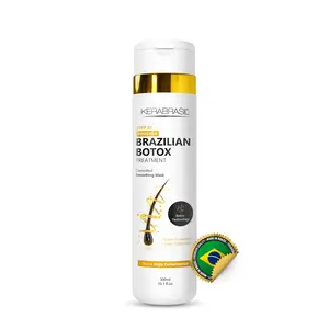 Kerabrasil STEP 01-03 Brazilian Botox (Keratin) - Deep Repair & Strengthening for Damaged, Frizzy Hair | Smooth & Manageable Locks | Perfect for Chemically-Treated Hair (STEP 03, Finisher 300 ml)