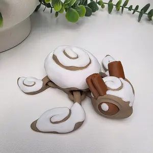 3d Printed Cinnamon Roll Turtle