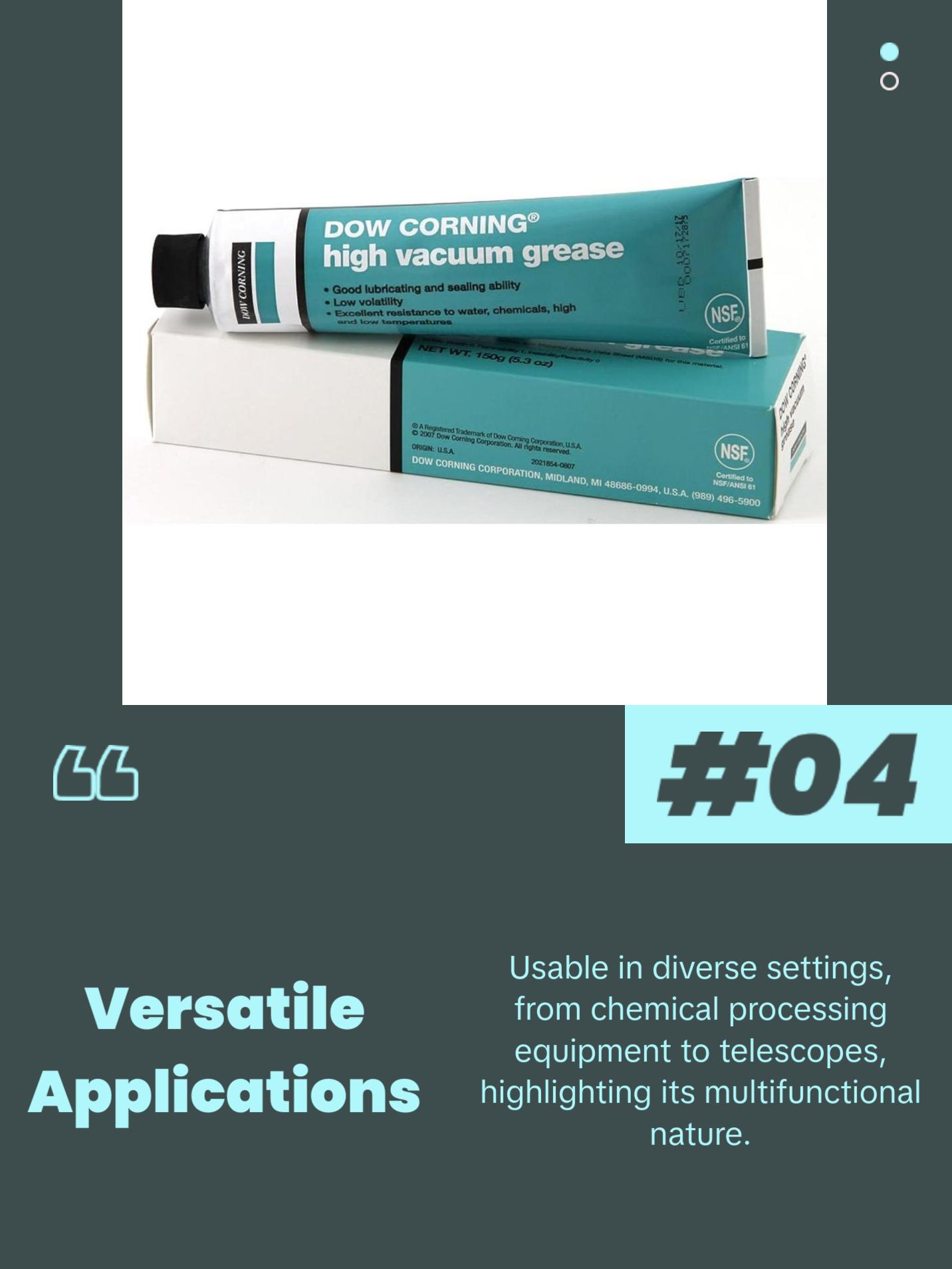 Dow Corning Vacuum Grease 5.3oz Tube