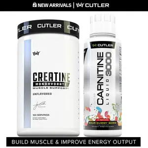 Muscle and Recovery Support Creatine Monohydrate with Carnitine for Brain Health, Muscle Support and Caffeine Free Energy for optimal absorption