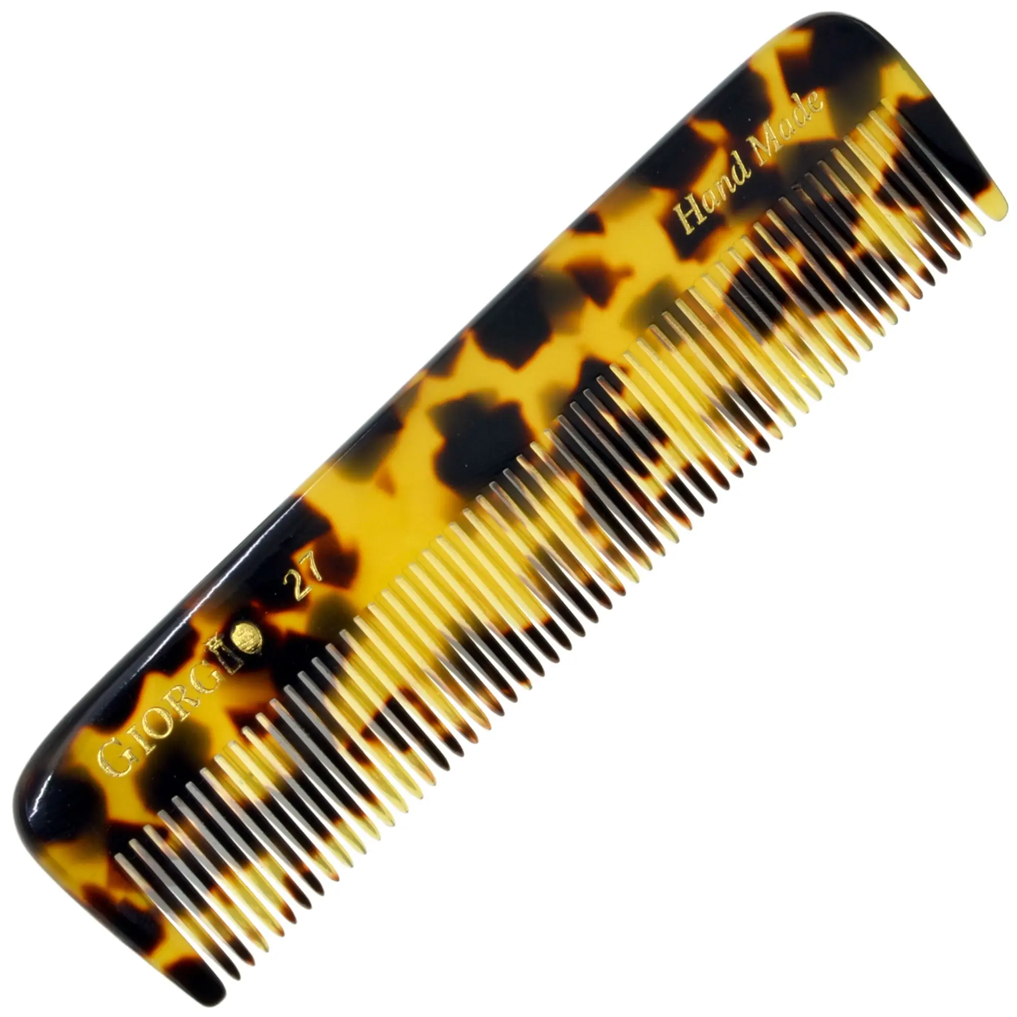 4.5" Handmade Fine Tooth Pocket Comb 4.5" Handmade Fine Tooth Pocket Comb