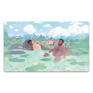 Bearscape Trading Card Game Mousepad MTG Playmat TCG CCG Mat and Desk Mat