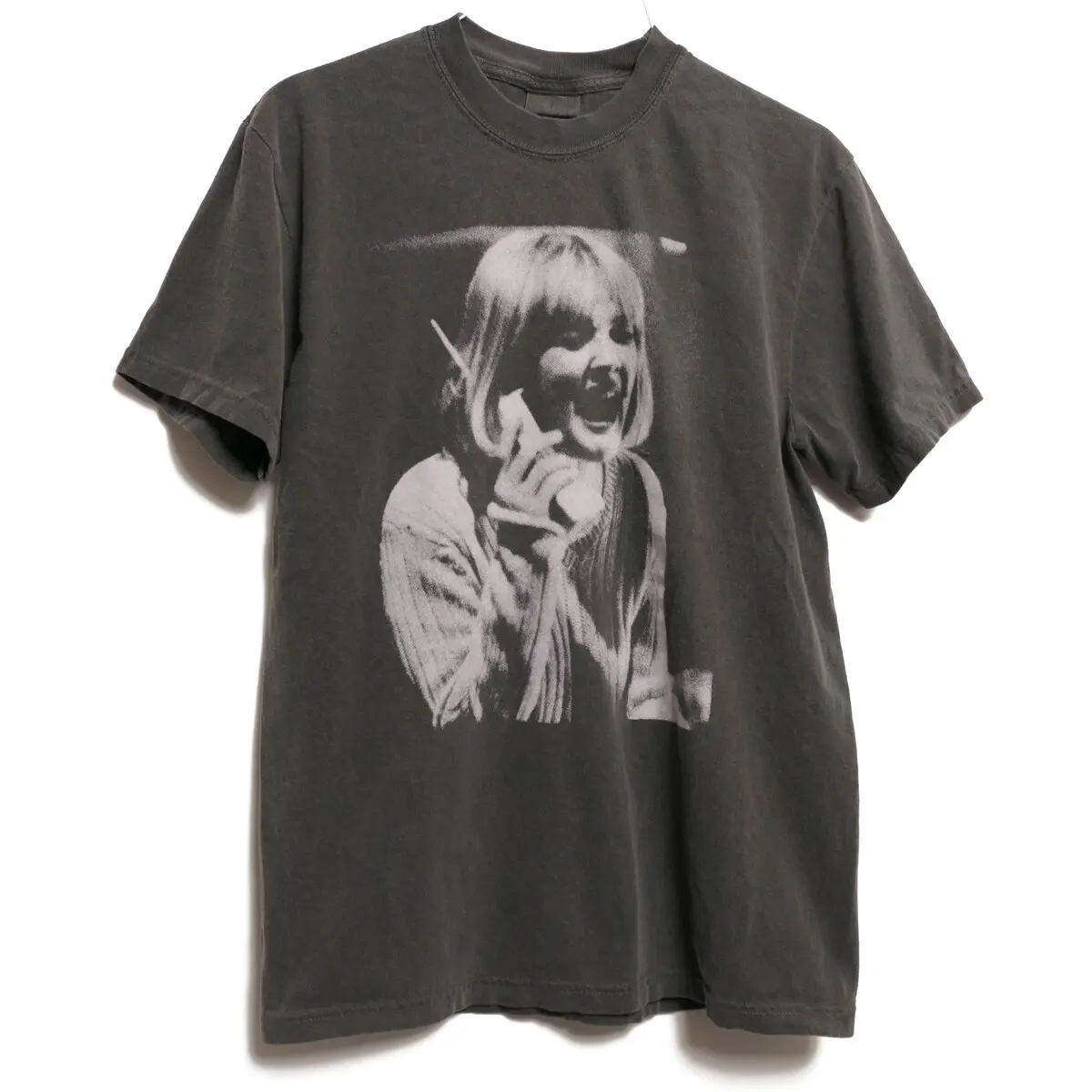 Men's Classic Ribbed Soft Cotton Graphic T-Shirt - Round Neck, Short Sleeve, Casual, Scream Theme (Wes Craven, Drew Barrymore Phone Call, Ghostface Killer, 1996 Scary Movie, 1990s Cinema) - Menswear Top, Medium, Breathable Fabric, As Sample