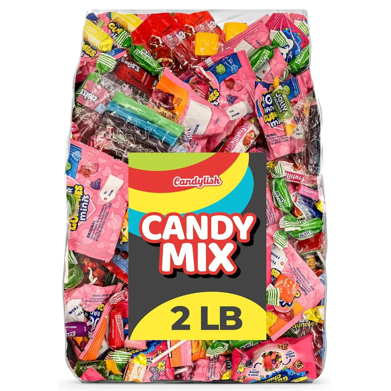 Candy Variety Pack, 2 LB Bulk Candy for Pinata Stuffers and Goodie Bags | Bulk Candy Individually Wrapped Candy Mix, Pinata Candy Bulk Assorted Candy