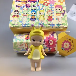 Sonny Angel Bug's World Collectible Mini Figure Blind Box – Kawaii Baby Doll for Home Decor, Desk Display, Birthday Gift