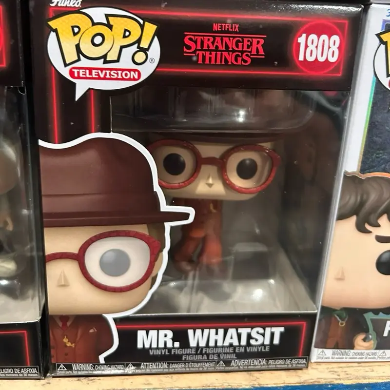 Funko Pop Stranger Things Mr. Whatsit Soft Vinyl Figure - Collectible Bobblehead Figurine for Entertainment Enthusiasts