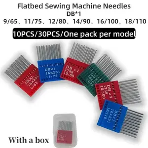 Sewing Machine Needles Set Replaceable Needles 10pcs/30pcs for Use, Sizes 9/65 to 20/125, Perfect for Industrial Sewing Projects