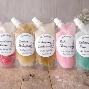 Squeeze Melts | Mess- Free, Strong Scent | Long Lasting | 4S Candle Co