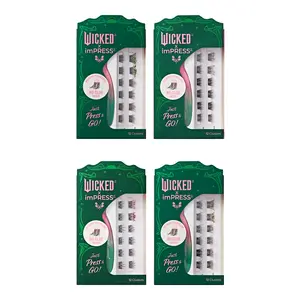 WICKED X imPRESS Falsies Self Adhesive Lash Clusters Bundle