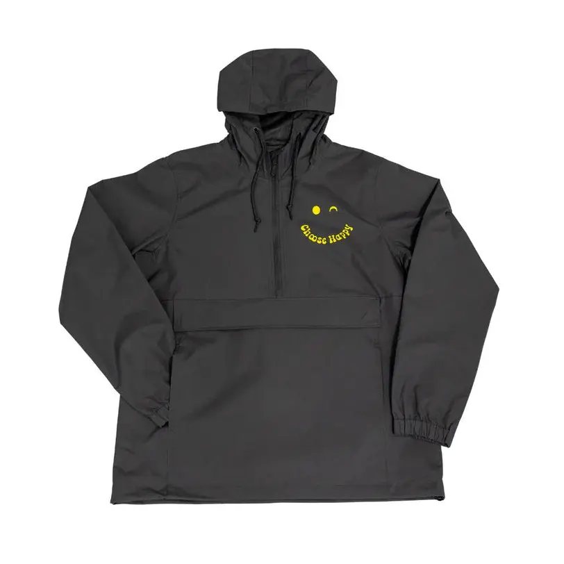 Skroove Choose Happy Smiley Anorak Snowboard Jacket