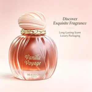 Vanilla Voyage Perfume 100ML Unisex, Sweet Jasmine Honey Gourmand, Long Lasting Floral Woody Fragrance, Gift for Her Him, Long Lasting Fragrances