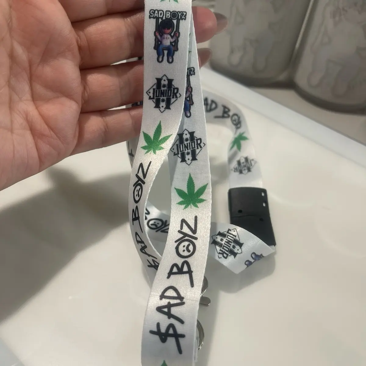Junior H lanyard