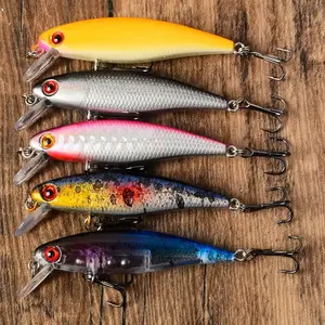 5pcs Sinking Shallow Diving Crank Baits - Bass Fishing Lures Brand New