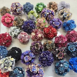Sage(9592)gc.A65-Gothic Flower Balls 1pcs/bag