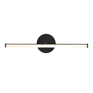 JONATHAN Y Emerson Modern Industrial 360-Degree Rotatable Aluminum Integrated LED Vanity Light; for Living Room, Bedroom, Kitchen, Office