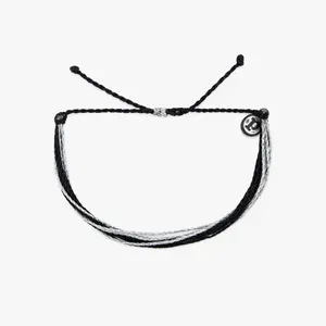 Puravida Original Bracelet - Silver and Black