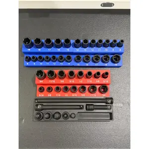 Harbor Freight Quinn 3/8&Quot; Master Impact Socket Set Organization Bins