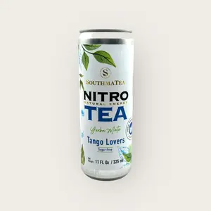 NitroTea Tango Lovers 11 Oz Nitrogenated Sugar Free Beverage Six Pack
