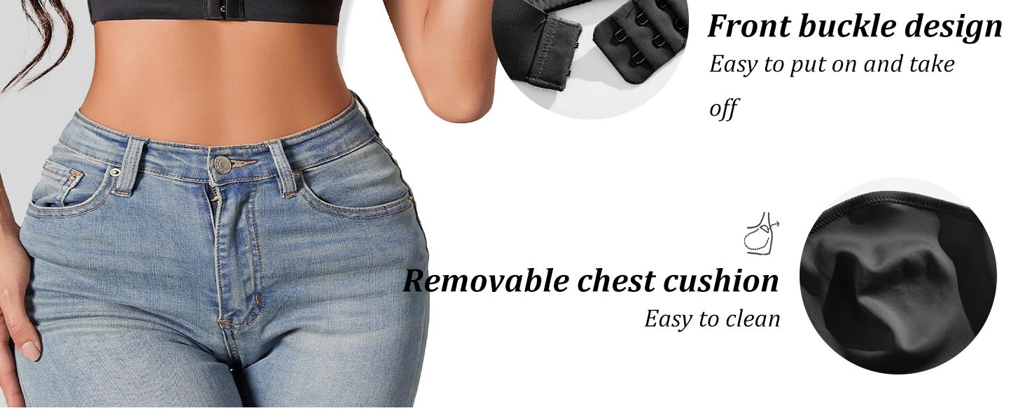 3 Pack Strapless Bras for Women Non-Slip Silicone No Padded Bandeau Bra Wireless Tube Top Front Closure Bra Womenswear