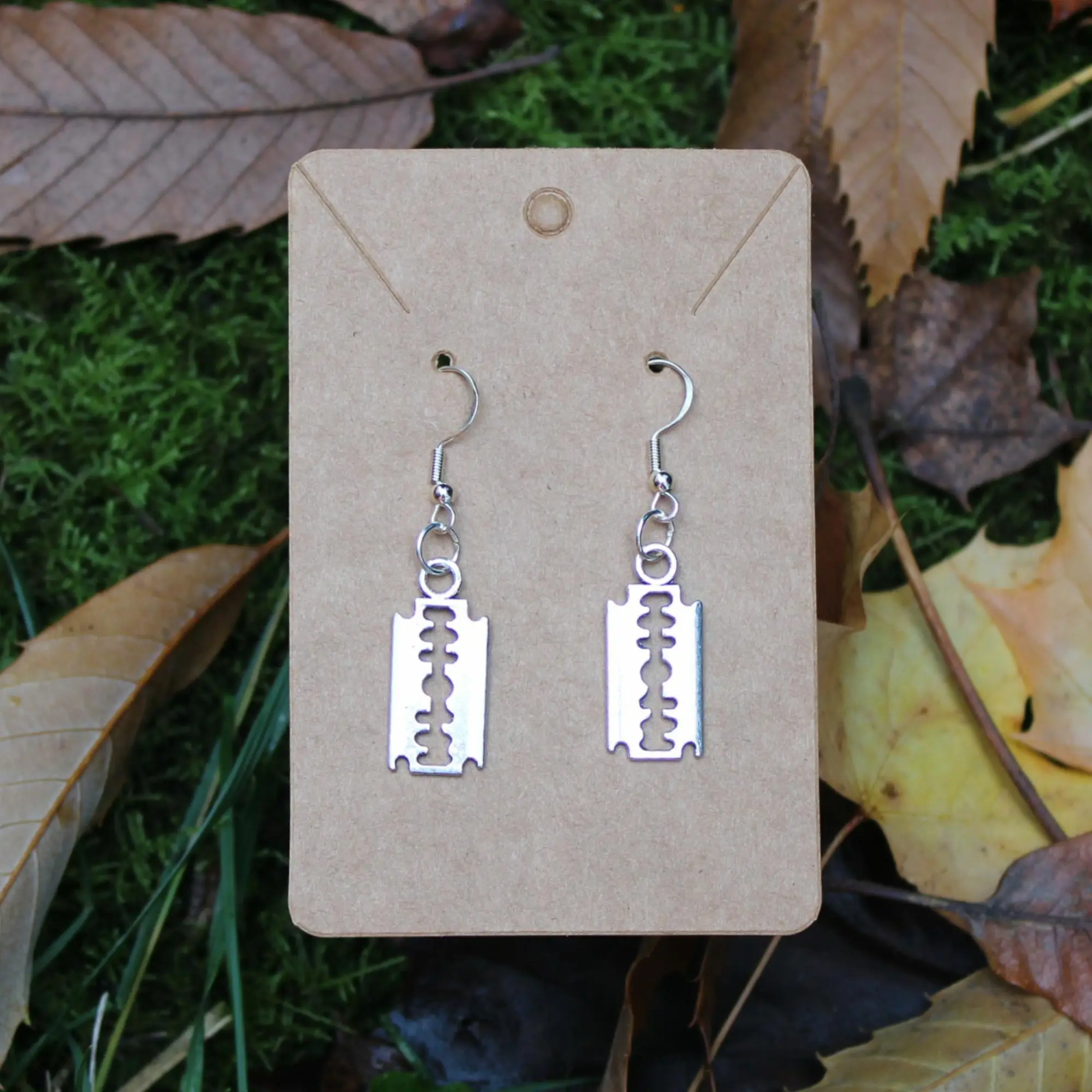 Razor Blade Earrings Razor Blade Earrings