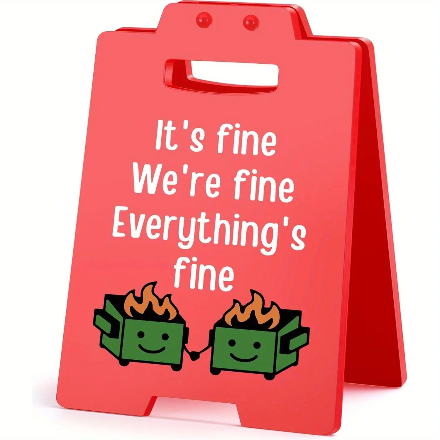 Funny Office Desk Sign, Cubicle Decor Gift for Coworkers, Friends, Besties, Perfect Birthday Present for Colleagues, Lady Bosses, Yard Sign, Signage