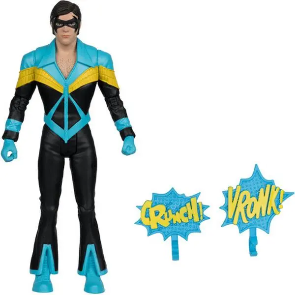 Mc Farlane Toys - DC Retro: Batman '66 Comic - 6" Nightwing Action figurine/statue  [Collectible Figurine/Statue/Bust] Action figurine/statue