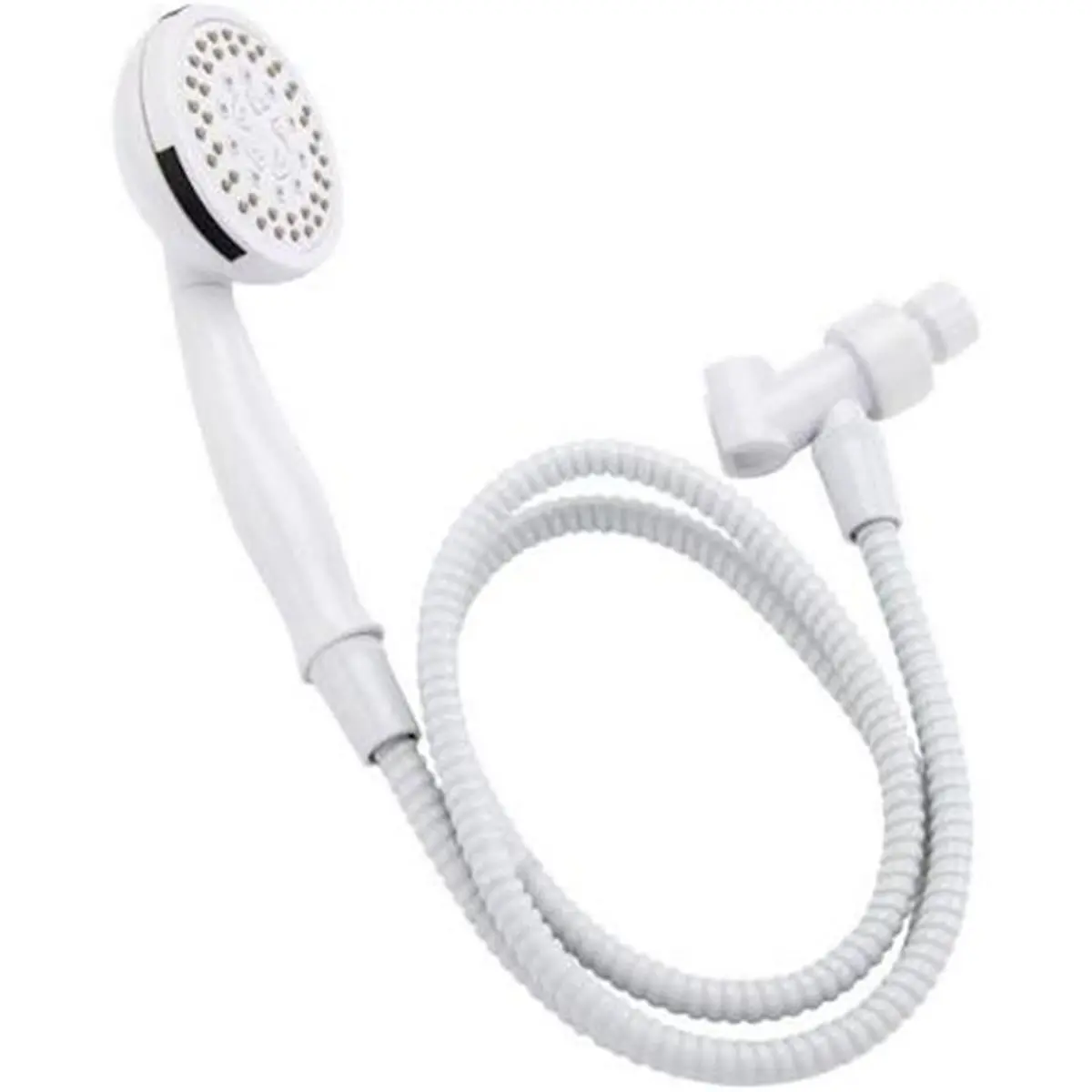 212 MAIN Low Flow 5-Function Handheld Shower Head Kit Set - 3.86 in. White, EZ Clean, Showerhead Holder Included, 0.3158 lbs, Maintenance-Friendly Handheld Shower Combo, 5 Fnc Hand Held Head
