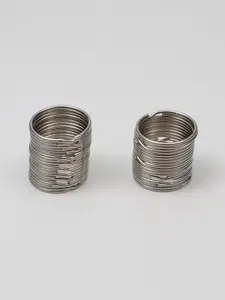 20 Piece Metal Keychain Set, Home Office Car Keys Accessories, Round Iron Rings, DIY Handmade Alloy Keyrings, All Seasons Use