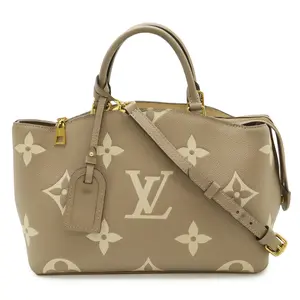 Pre-owned Louis Vuitton Canvas Shoulder Bags Petit Palais Monogram handbag
