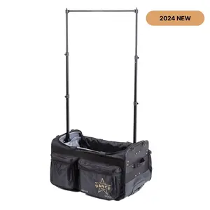 [2024 NEW DESIGN] "CostumeCruiser-CC2" 28-inch Wheeled Dance Duffel with Garment Rack - Non-Foldable