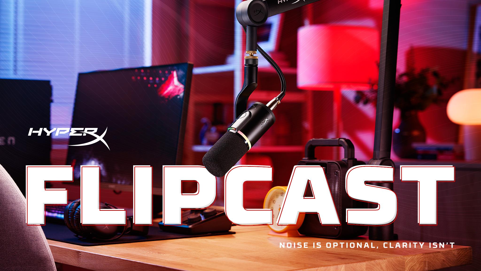 HyperX FlipCast – USB/XLR Dynamic Microphone