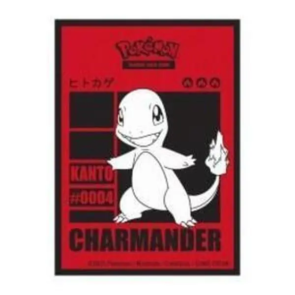 Ultra Pro Sleeves Pokemon Charmander Deck Protector with Vibrant Full-Color Artwork and ChromaFusion Technology for Standard Trading Cards
