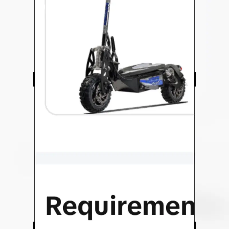 DXH electric scooter