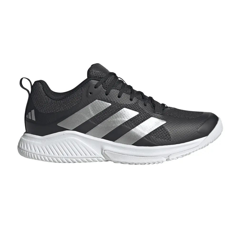 adidas Womens Court Team Bounce 2.0 Volleyball Sneakers Shoes - Black